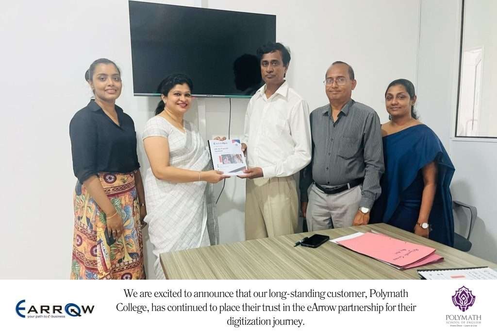 Our long-standing customer, Polymath College, has continued to place their trust in the eArrow partnership