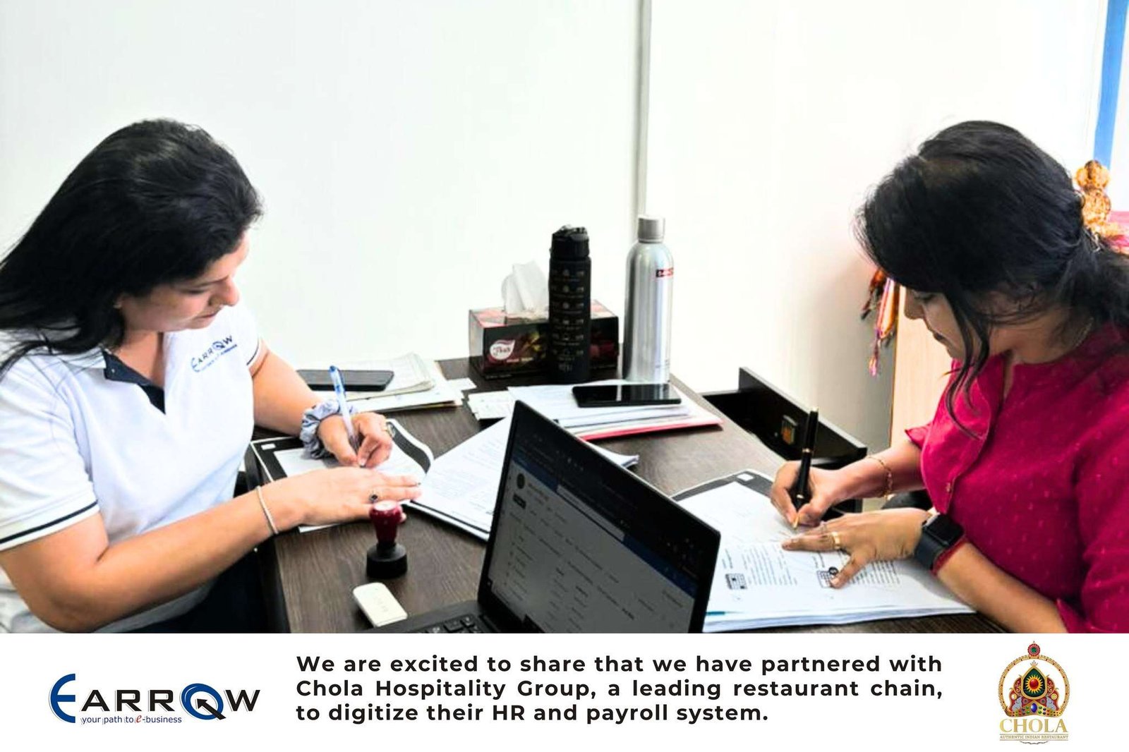 Partnered with Chola Hospitality Group